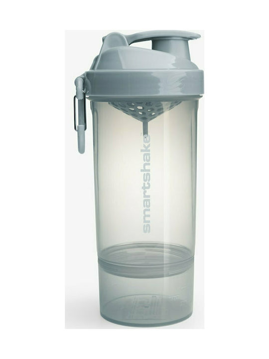 SmartShake Original2Go Plastic Protein Shaker 800ml Gray
