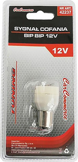 Car+ Lampen Auto P21W-BA15S-1156 Halogen Rot 12V 21W 1Stück