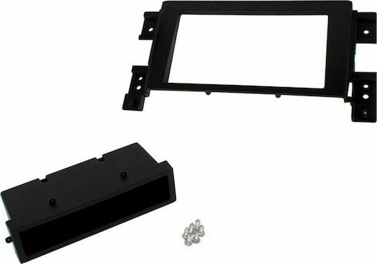 Connects2 DIN Fascia Panels 2 Din Front Panel R/CD Suzuki Grand Vitara 2005-2015 for Suzuki Grand Vitara 2005-2015