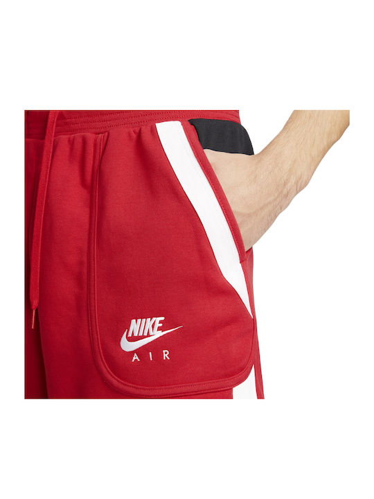 Sportswear Air Fleece Bermudă Sportivă de Bărbați Roșie