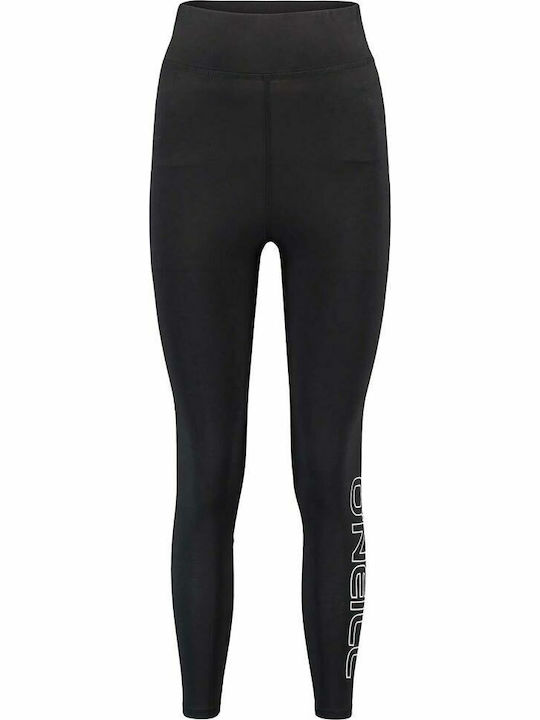 Women's Long Training Legging High Waisted Black