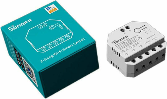 Sonoff Dual R3 Intelligenter Schalter 2 Kanäle Wi-Fi 15A