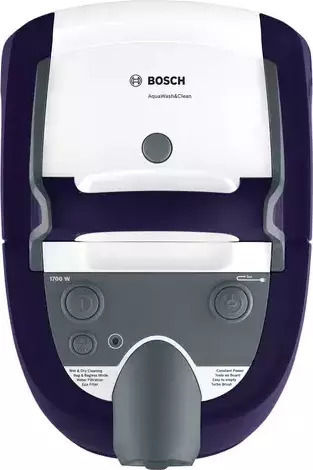 Bosch Aquawash & Clean Прахосмукачка За Течности / Твърди 1700W с Пластмаса Контейнер 5лт