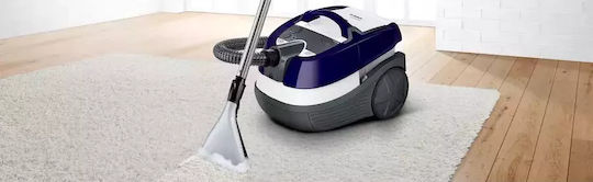 Bosch Aquawash & Clean Прахосмукачка За Течности / Твърди 1700W с Пластмаса Контейнер 5лт