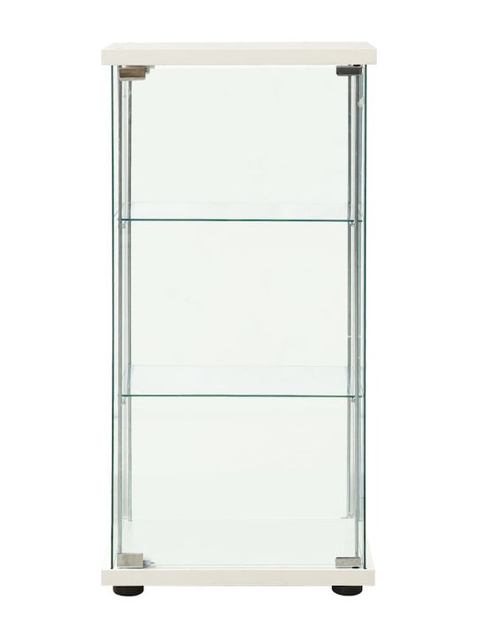 Office Storage Chipboard Cabinet White L42.5xW36.5xH86cm