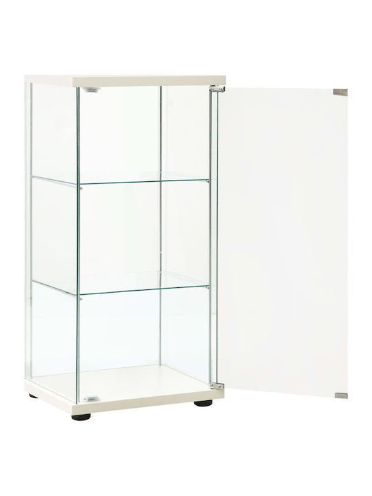 Office Storage Chipboard Cabinet White L42.5xW36.5xH86cm