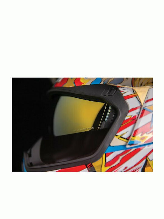 Icon Airflite Motorcycle Helmet Full Face with Sun Visor