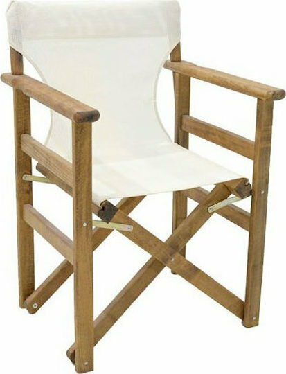 Megapap Husă Pentru Scaun Regizor Albă 46x80cm Megapap Husă Pentru Scaun Regizor Albă 46x80cm