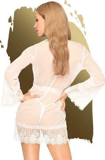 Penthouse Hypnotic Power Секси комплект с роба White