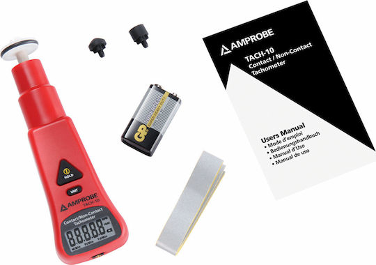 Amprobe TACH-10 Ψηφιακό Ταχόμετρο Επαφής / Ανέπαφο