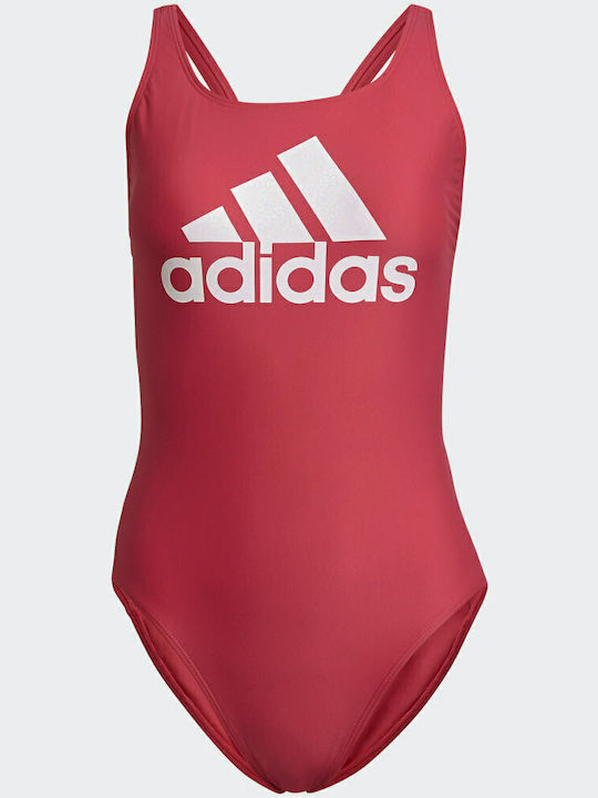 SH3.RO Big Logo Activewear Swimsuit Fuchsia