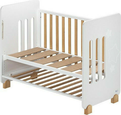 Interbaby Polymorphische Babybett Star Nature Cuna 15 mit Rädern