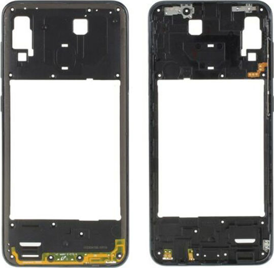 Μεσαίο Πλαίσιο Μαύρο για Galaxy A30