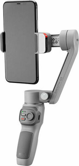 Zhiyun Smooth Q3 Combo Phone Gimbal with 3 Axis Stabilization and 15 Operating Hours Gray