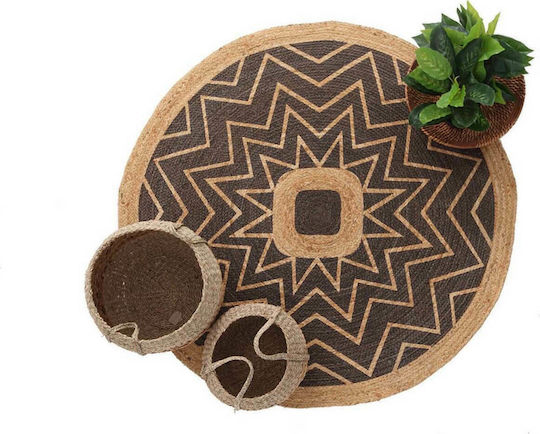 Royal Carpet Tonga 291/850 Summer from Jute Beige Anthracite