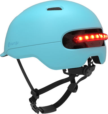 Smart4u SH50M Helm für Elektro-Roller Helm mit LED Blau Xiaomi 465821