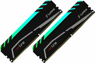 Mushkin Redline Lumina RGB 16GB DDR4 RAM with 2 Modules (2x8GB) and 4000 Speed for Desktop