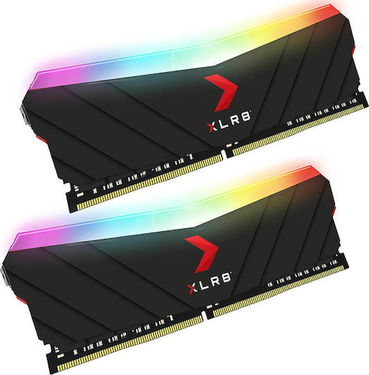 PNY XLR8 16GB DDR4 RAM με 2 Modules (2x8GB) και Ταχύτητα 4000 για Desktop