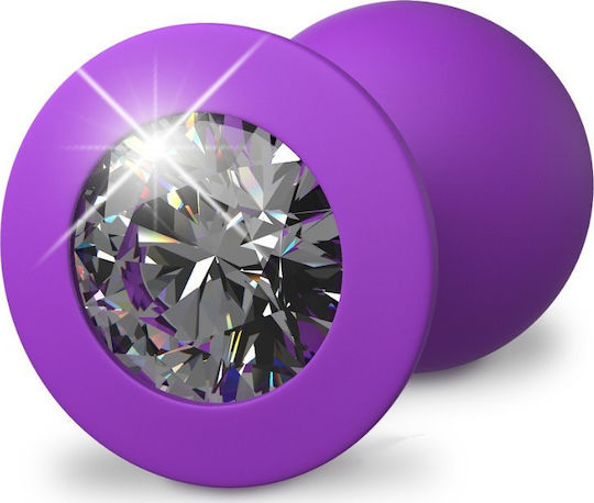Pipedream Fantasy For Her Gem Medium Plug Πρωκτική Σφήνα Medium Μωβ