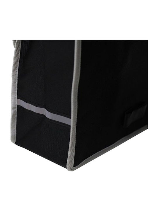 Dunlop Doppeltes Fahrradtaschen Rack Bag 13lt Schwarze