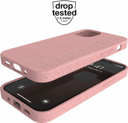 Superdry Snap Задна корица Пластмаса Розов (iPhone 12 mini)