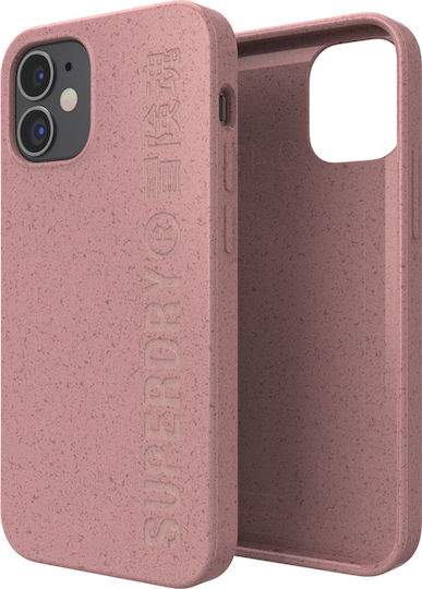 Superdry Snap Задна корица Пластмаса Розов (iPhone 12 mini)