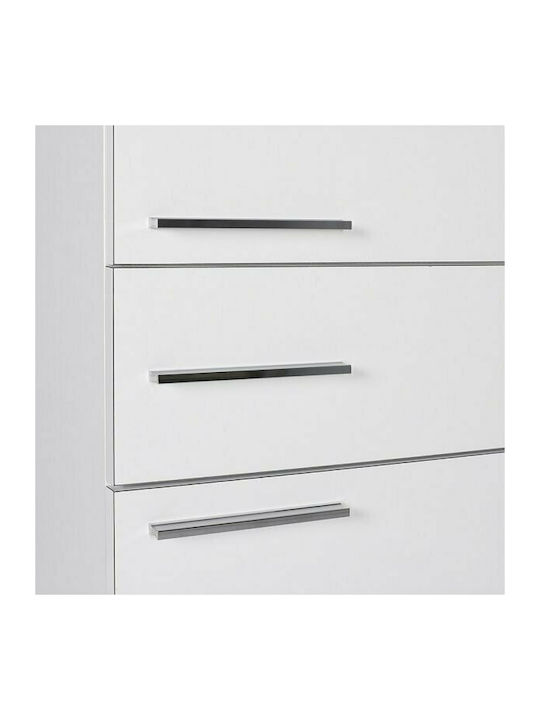 Einzeltür Kleiderschrank Diamond White 45x40x187cm