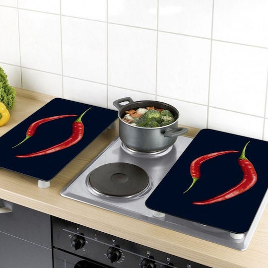 Wenko Hot Chilli Duo made of Glass 30x52cm 2pcs