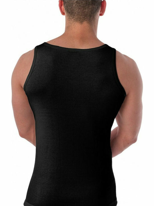 115 Men's Undershirt Sleeveless in Black Color