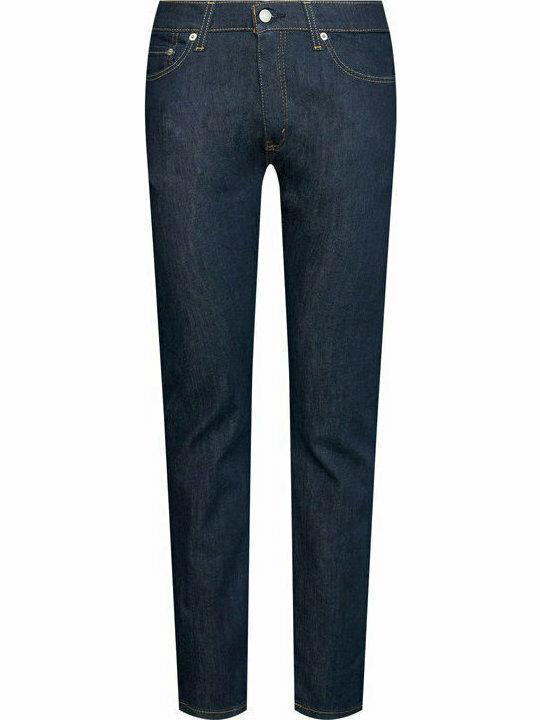 513 Herren Jeanshose Elastisch mit Slim Gerade Passform Marineblau