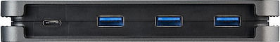 StarTech USB 3.0 4-Port Hub with USB-C Connection Silver