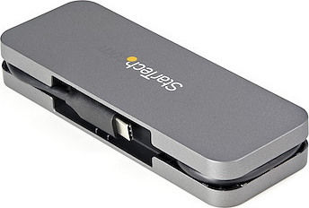 StarTech USB 3.0 Hub 4 Θυρών με σύνδεση USB-C Ασημί