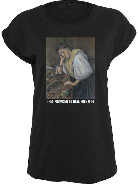 MT1019 Γυναικείο T-shirt Μαύρο