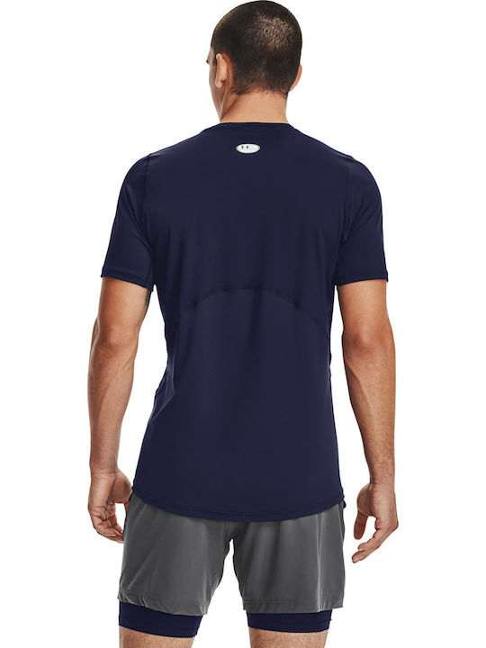 Under Armour Fitted T-shirt Navy Μπλε