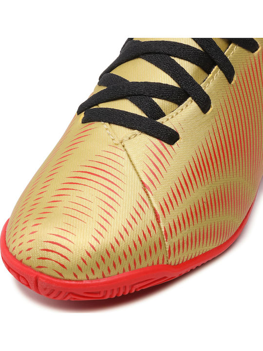 Nemeziz Messi Kids Indoor Soccer Shoes Gold