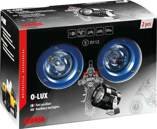 Lampa Round Headlights Car LED Universal 12V 18W 2pcs