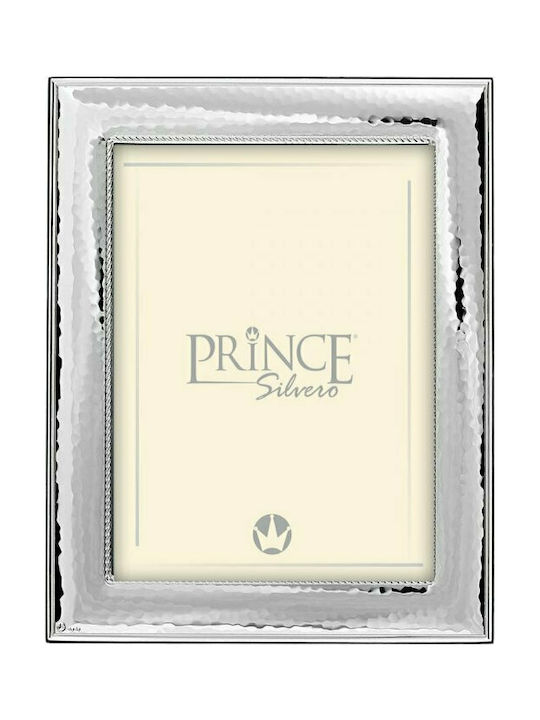 Prince Silvero Photo Frame Silver Γάμου 10x15cm