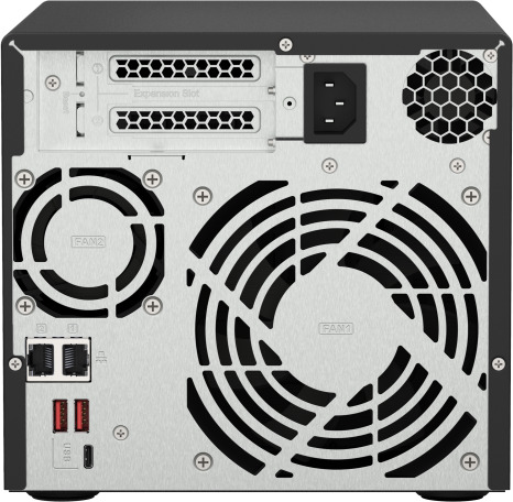 QNap TS-473A-8G NAS Turn cu 4 sloturi pentru HDD/M.2/SSD și 2