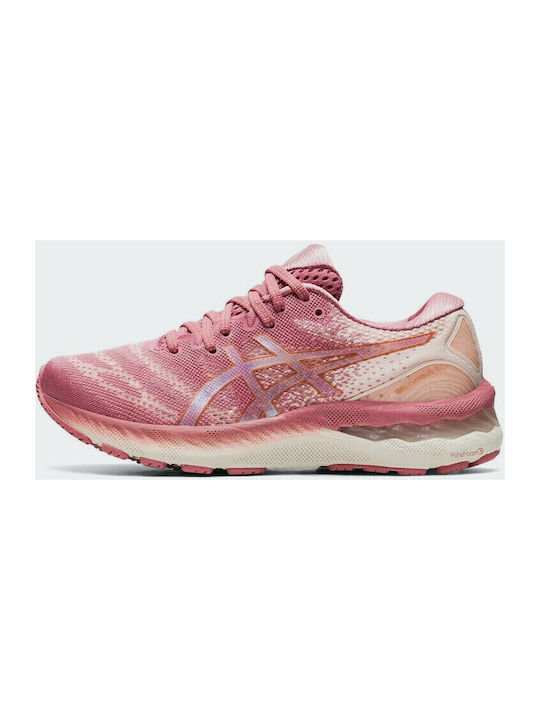Gel-Nimbus 23 Damen Sportschuhe Laufen Smokey Rose / Pure Bronze