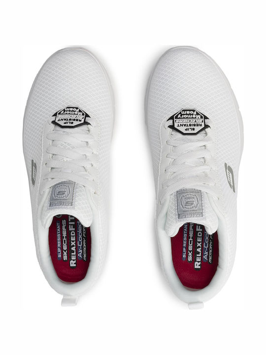 Skechers Bendon Παπούτσι Εργασίας Λευκό με Πιστοποίηση SR