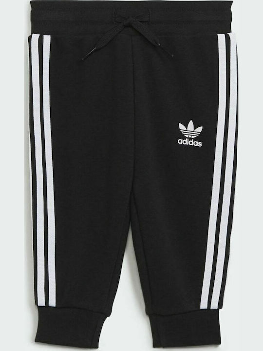 Kids Sweatpants Set Black 2pcs Adicolor
