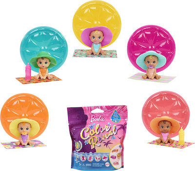 Barbie Miniature Toy Color Reveal Summer Series for 3+ Years (Various Designs/Assortments of Designs) 1pc