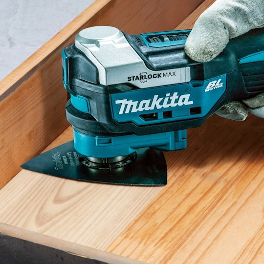 Makita DTM52RTJX1 Παλινδρομικό Πολυεργαλείο Brushless 18V 2x5Ah με Ρύθμιση Ταχύτητας