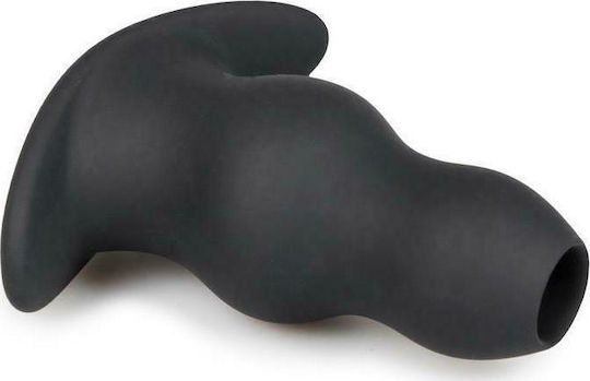 Sinner Gear Hollow Silicone Butt Plug Анална тапа Medium Medium Black 14см