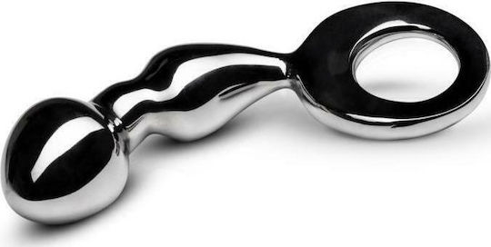 Sinner Gear Drang Fun Metal Anal Plug Anal Plug Silver 15.5cm