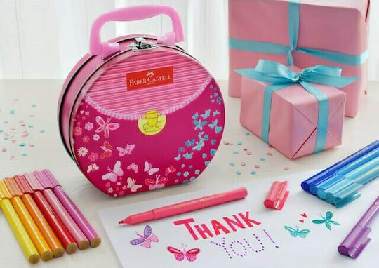Faber-Castell Μαρκαδόροι Ζωγραφικής Λεπτοί Σετ 33 χρώματα