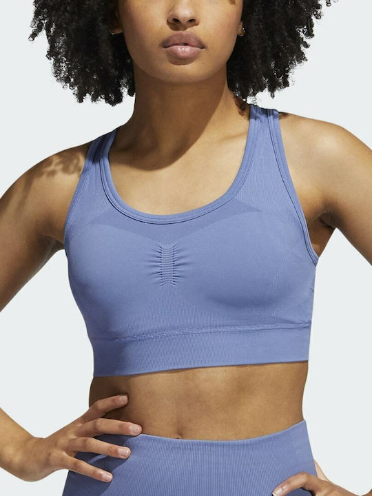 Performance Women's Sports Bra with Removable Padding Purple