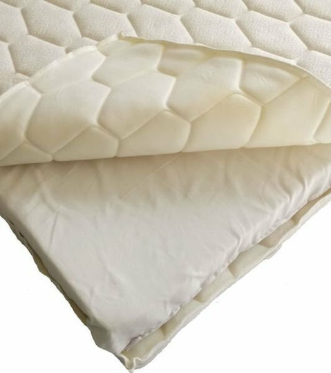 Strom Eco Ανώστρωμα Foam 3+ Aloe Vera Μονό Foam Eμποτισμένο με Αλόη & Αποσπώμενο Κάλυμμα 90x190εκ.