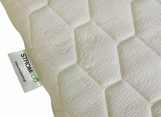 Strom Eco Ανώστρωμα Foam 3+ Aloe Vera Μονό Foam Eμποτισμένο με Αλόη & Αποσπώμενο Κάλυμμα 90x190εκ.