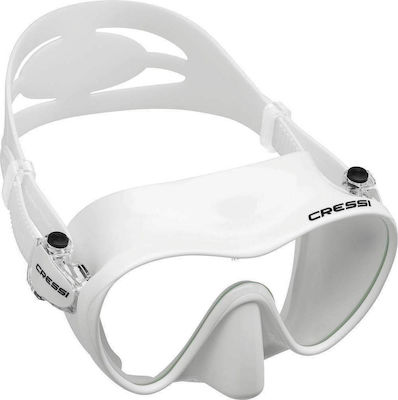 CressiSub Diving Mask F1 White ZDN283000